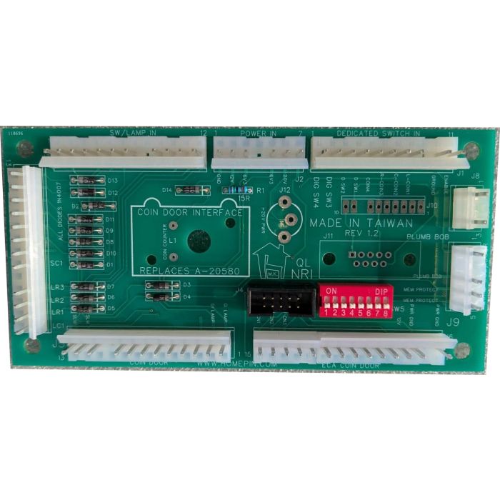 WMS A-20580 Coin Door Interface Board