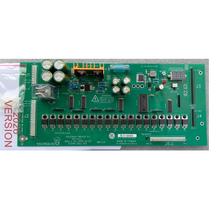 AS-2518-16 / 22 Bally/Stern Solenoid Driver Board
