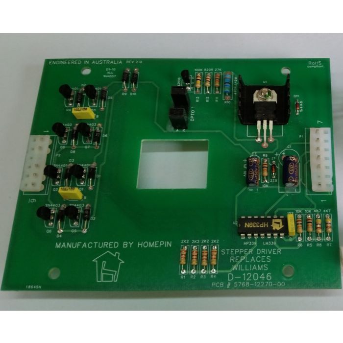 Williams D-12046 Stepper Driver Board