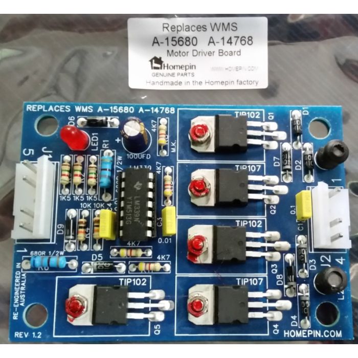 WMS A-15680 / A-14768 Bi-Directional Motor Driver Board