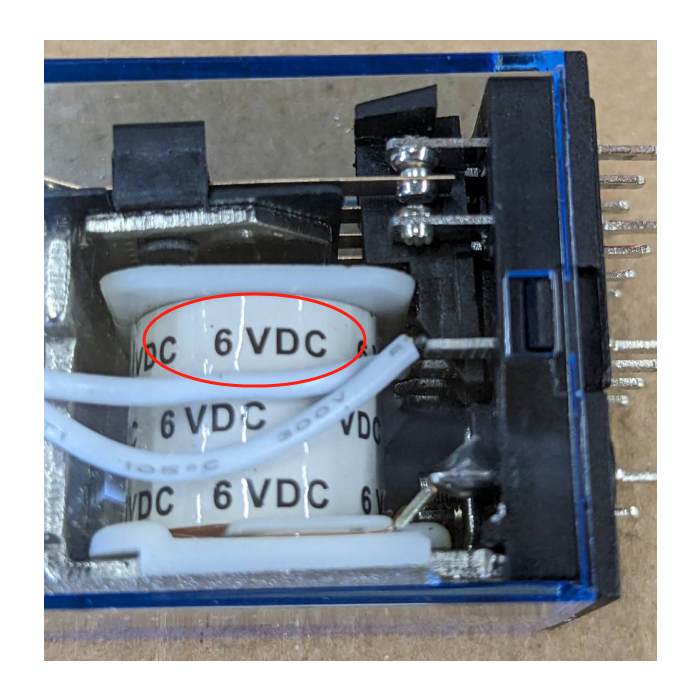 5A-8994 / 5580-08994-00 6VDC Flipper Relay