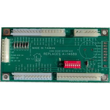 WMS A-14689 Coin Door Interface Board